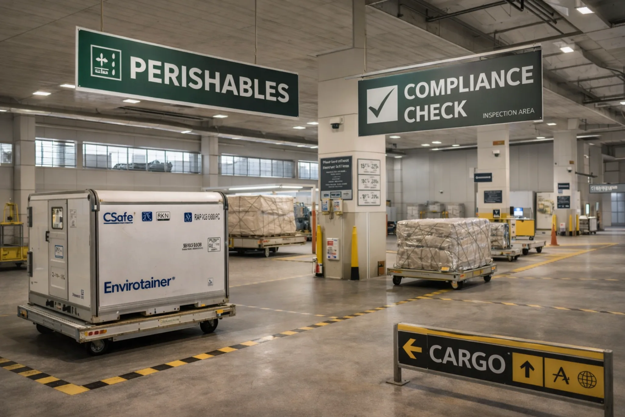 Compliance and controlled handling