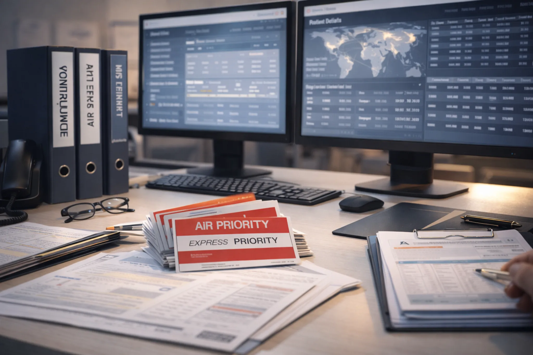 Air priority operations desk