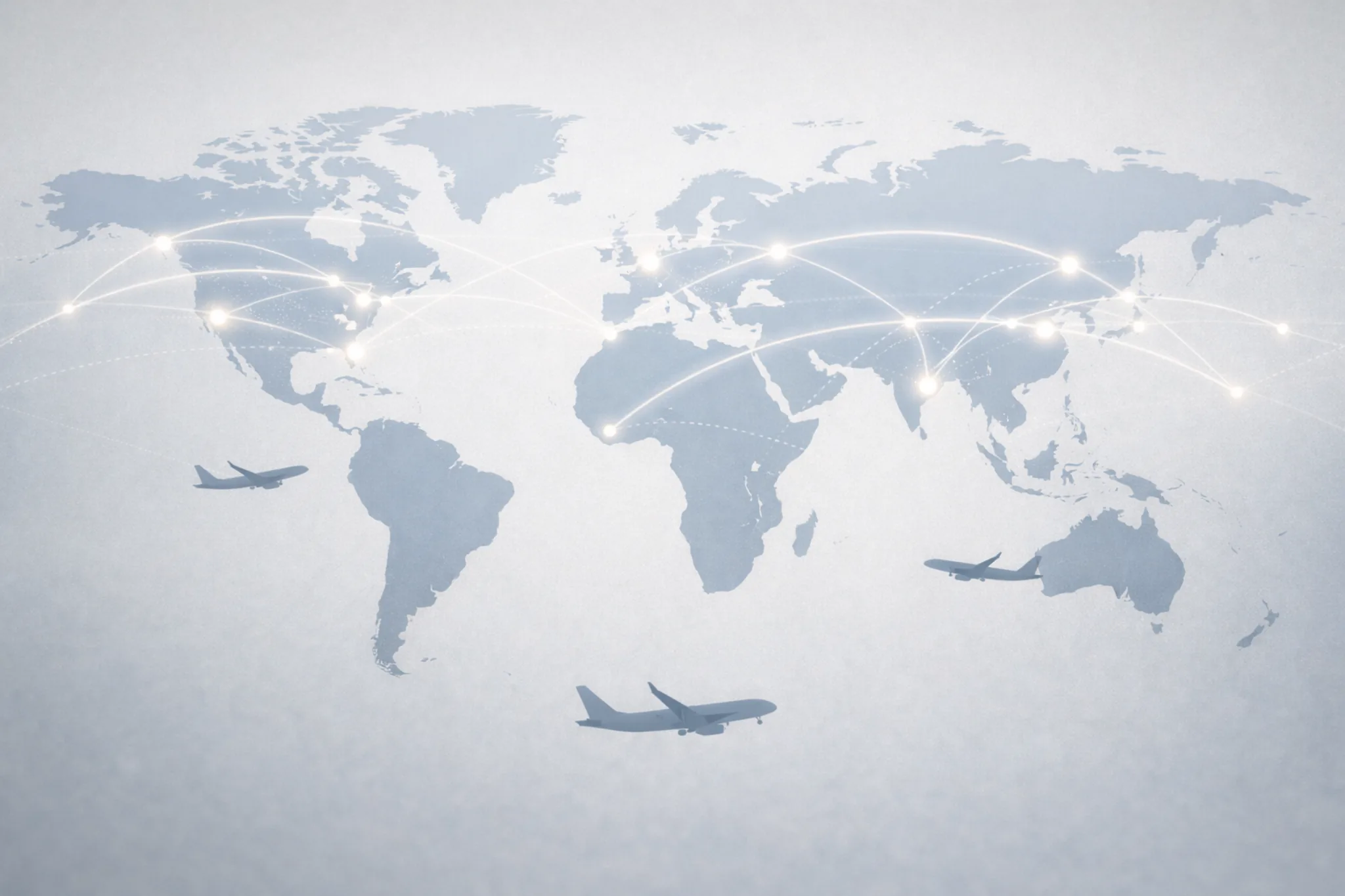 Global air freight network