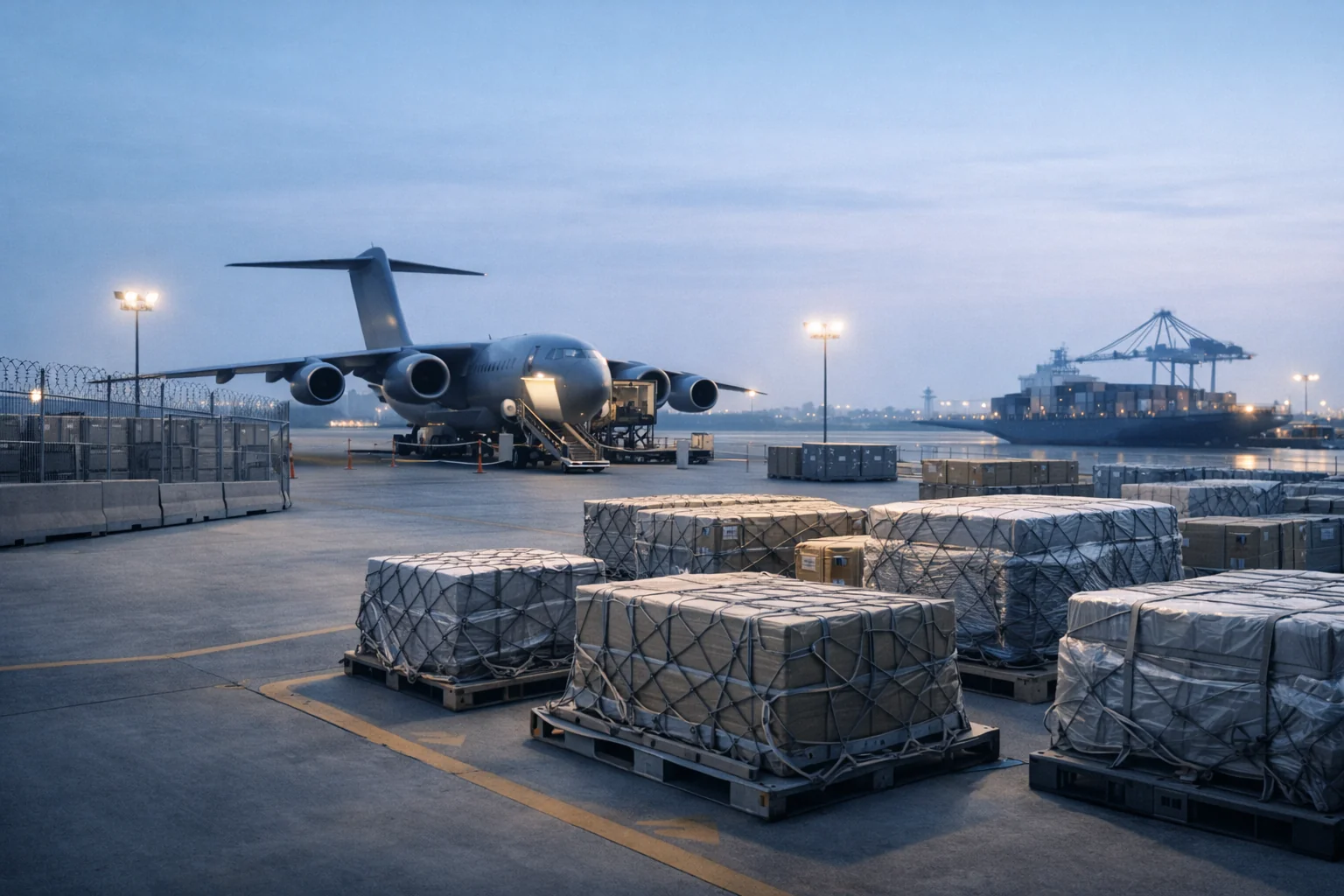Secure handling of explosive and ammunition shipments