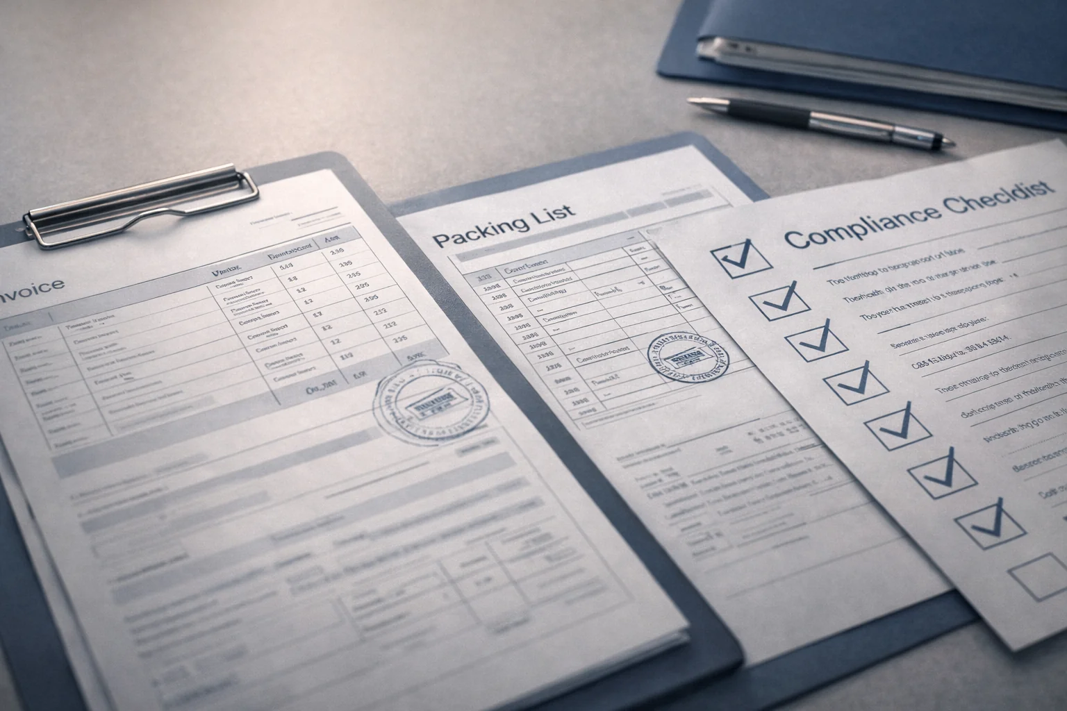 Documentation discipline for defence shipment