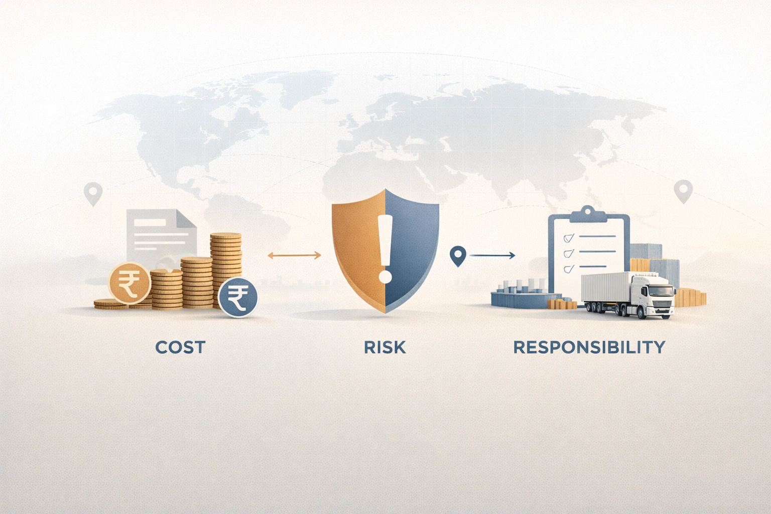 Cost and risk allocation under Incoterms