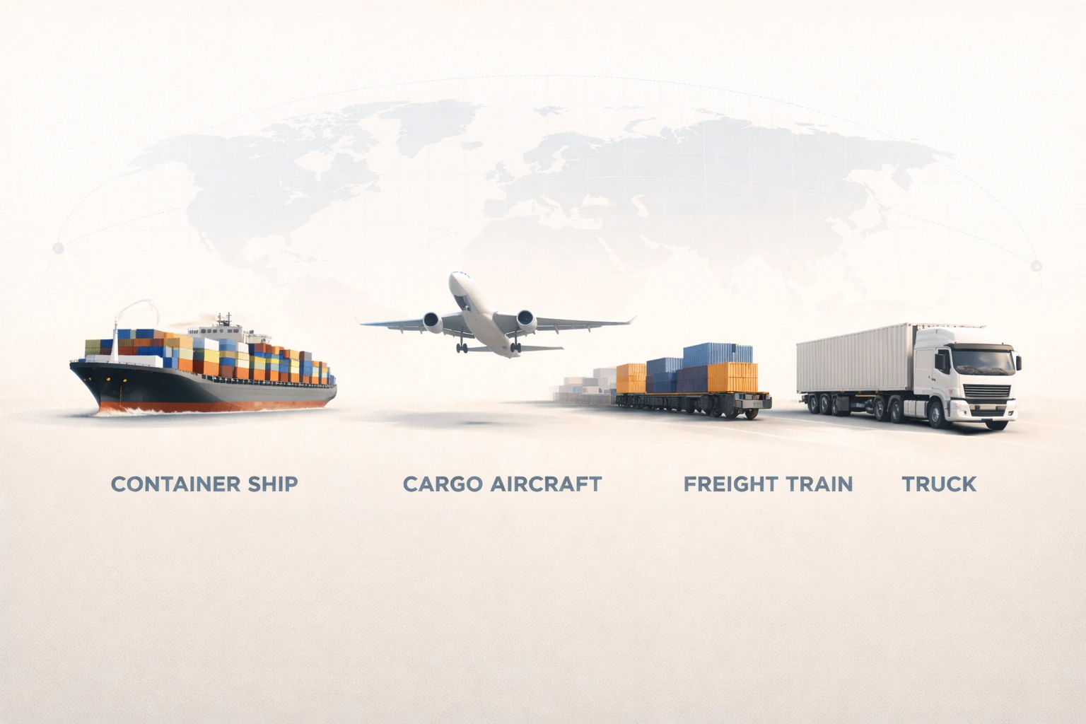 Transport modes supported by Incoterms