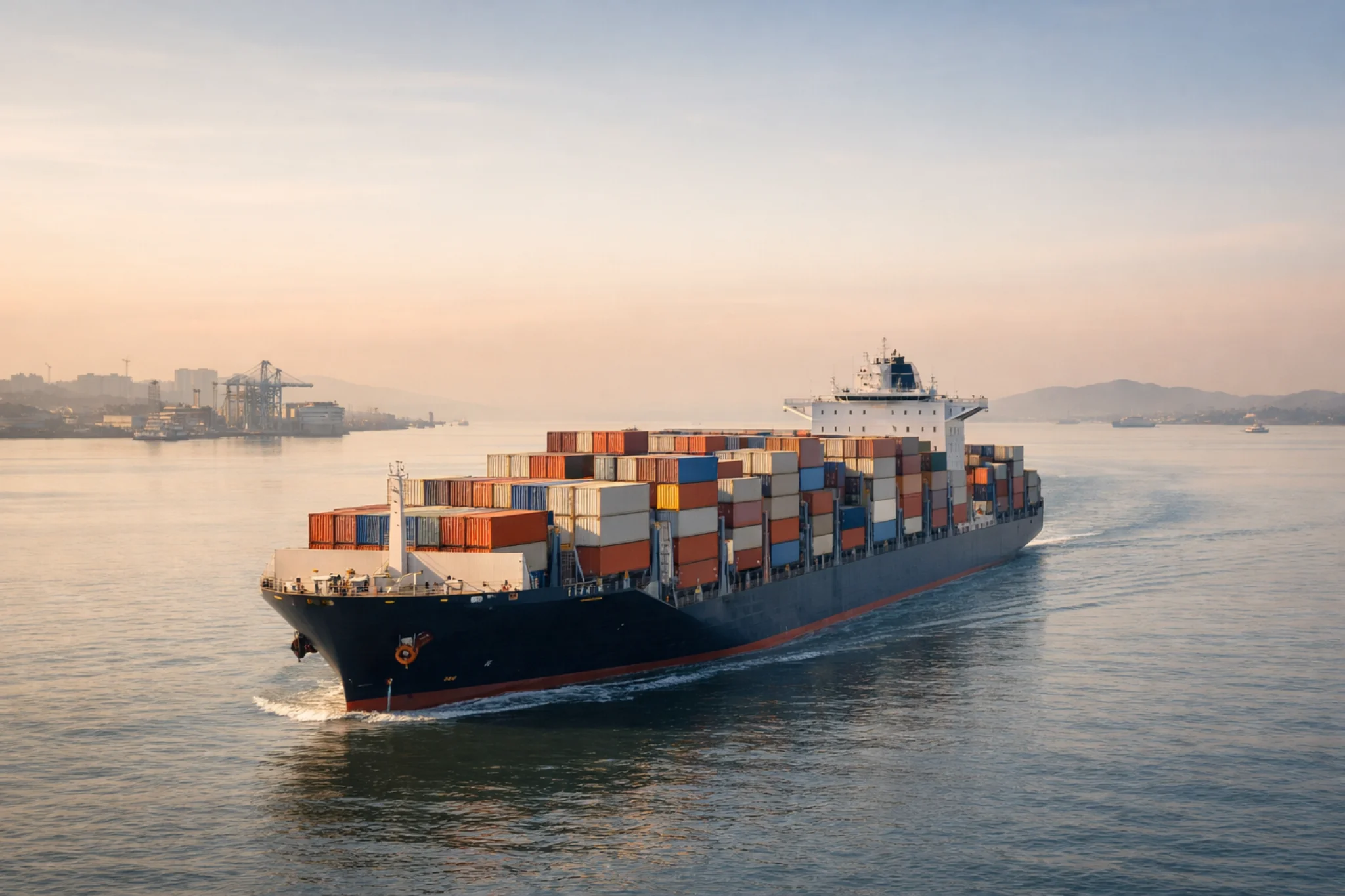 Ocean-freight service banner