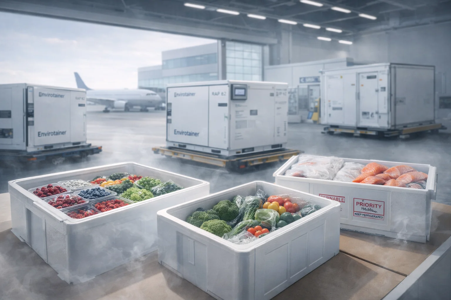 Perishable shipment service banner
