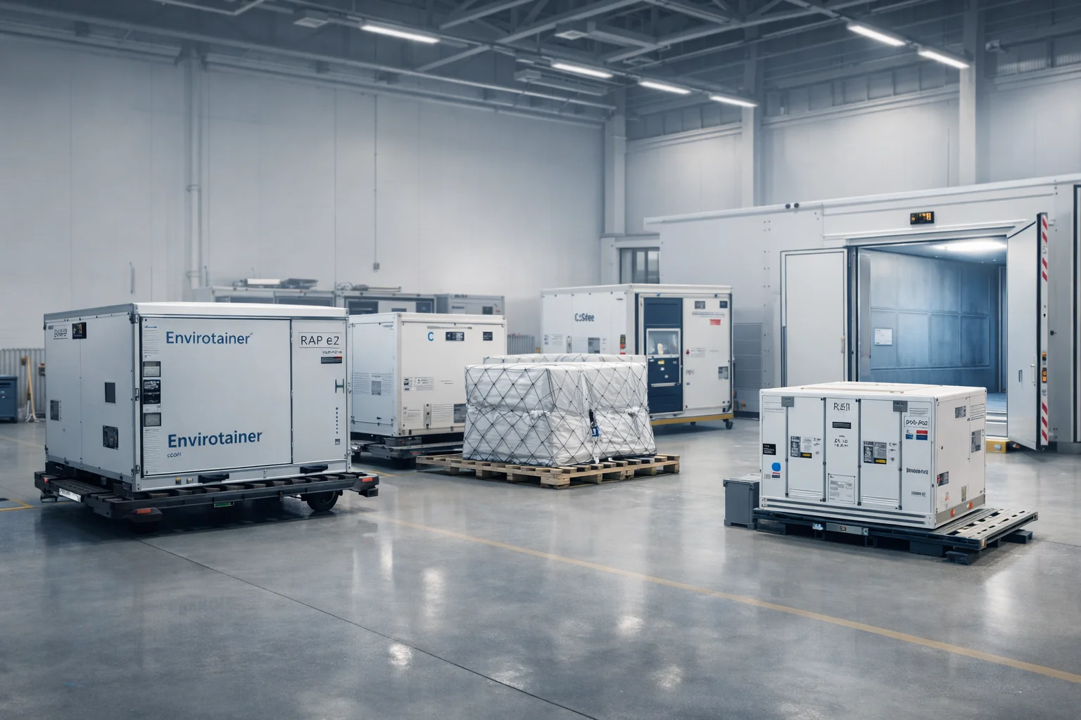 Cold chain operations for perishable shipment
