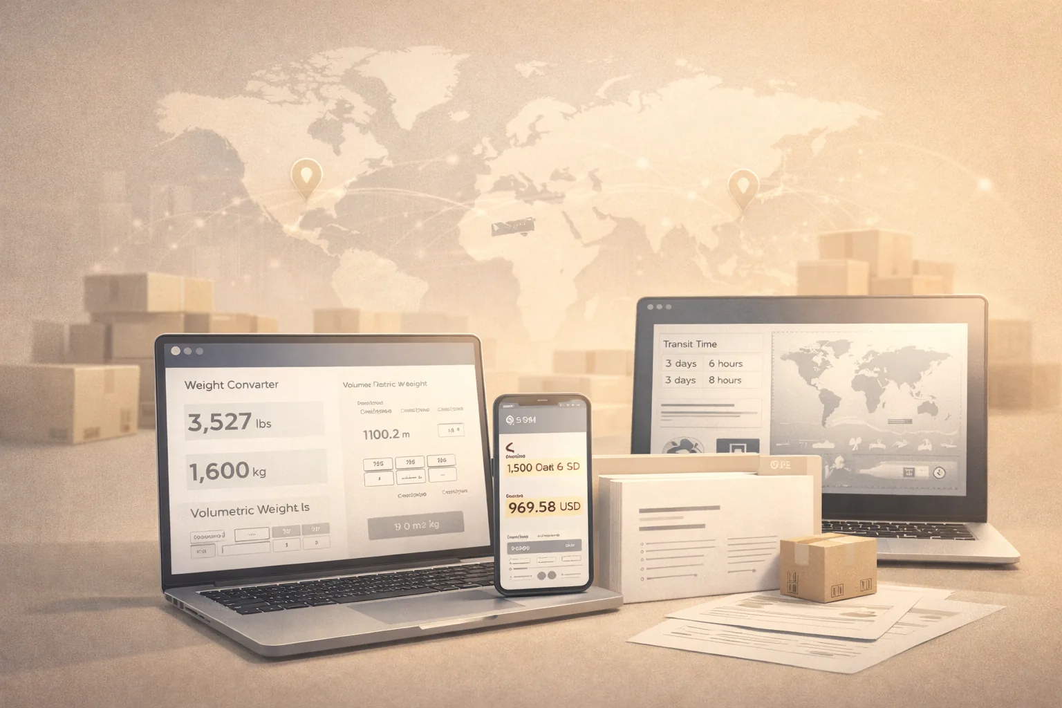 Export and shipping abbreviations reference
