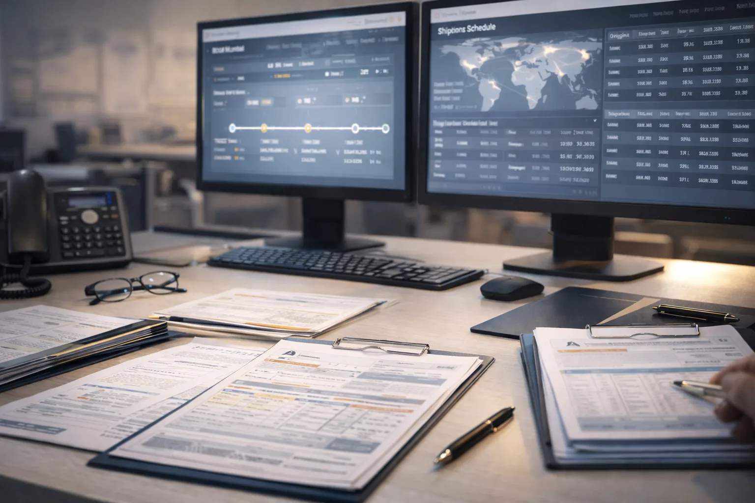 Air-freight planning and support team