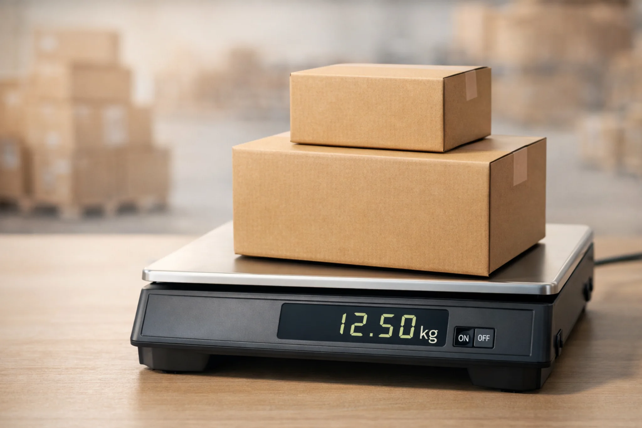 Planning chargeable weight for shipments